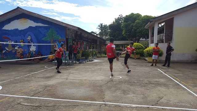 PERTANDINGAN SEPAK TAKRAW KG CHULEK